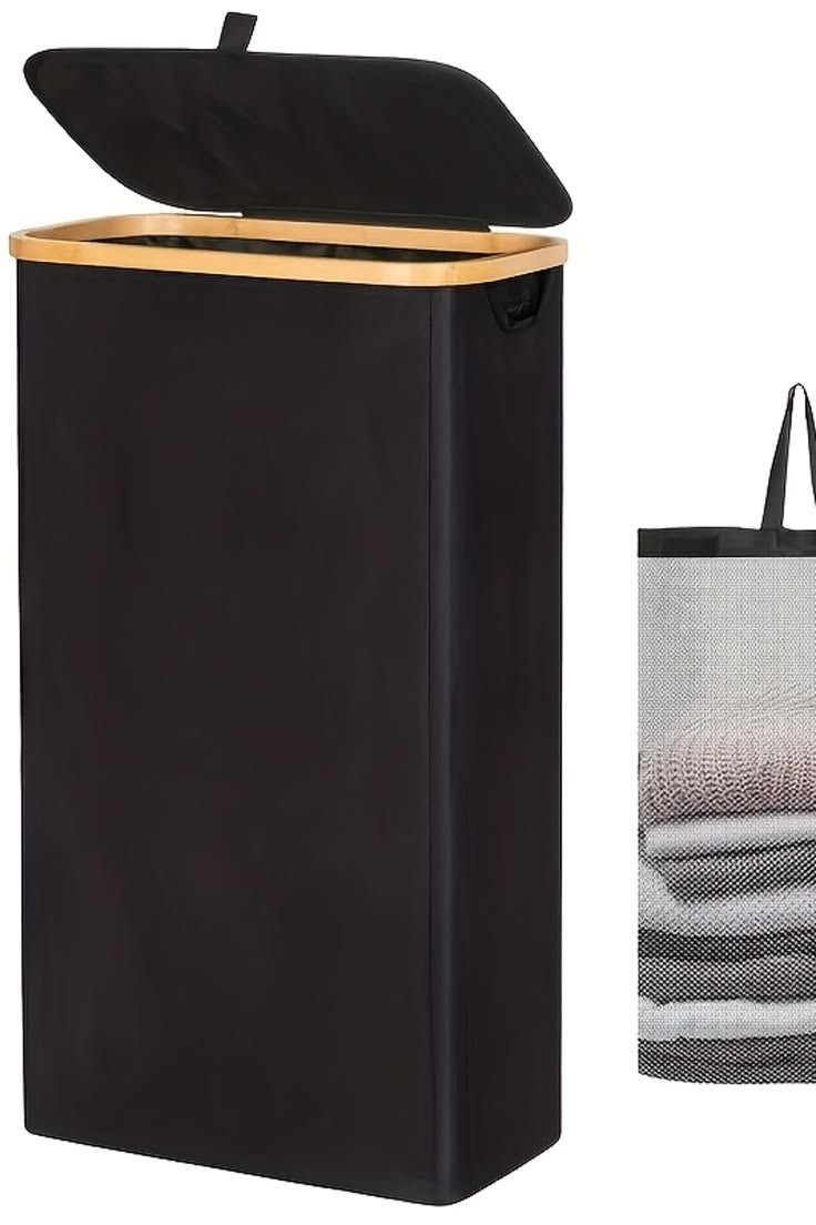 Black Foldable Maxi Laundry