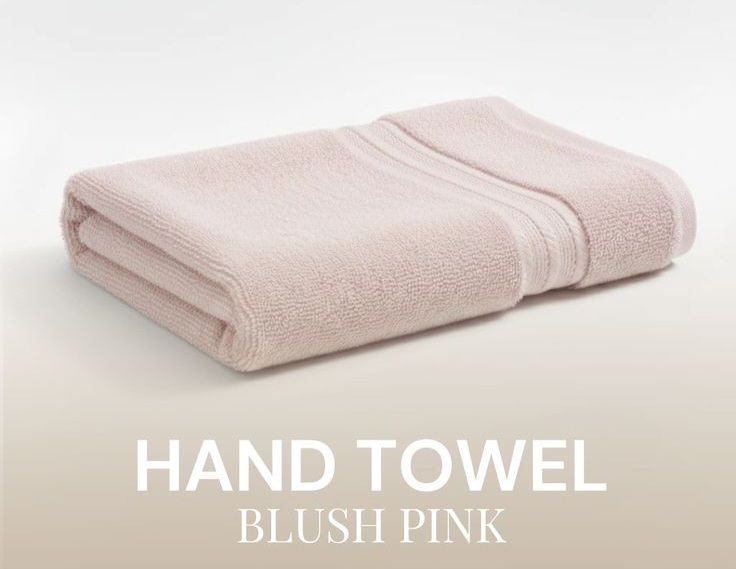 Blush Pink Hand Towel