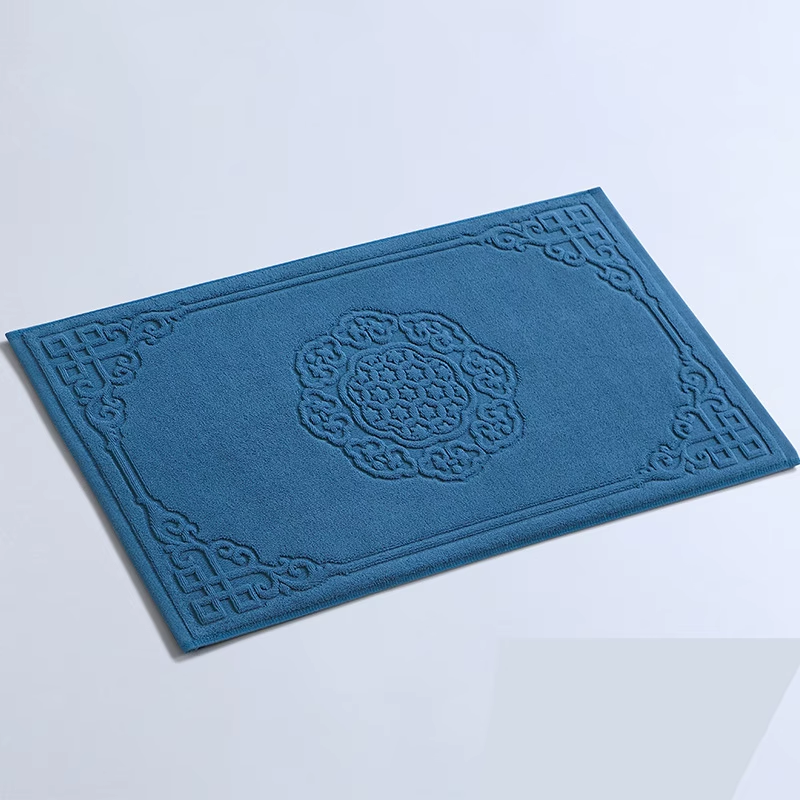 Navy Blue Floor Towel