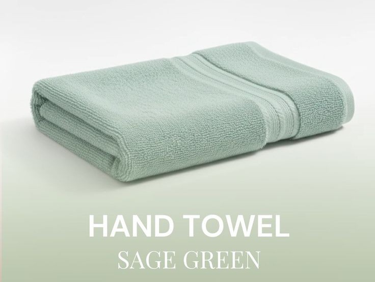 Sage Green Hand Towel